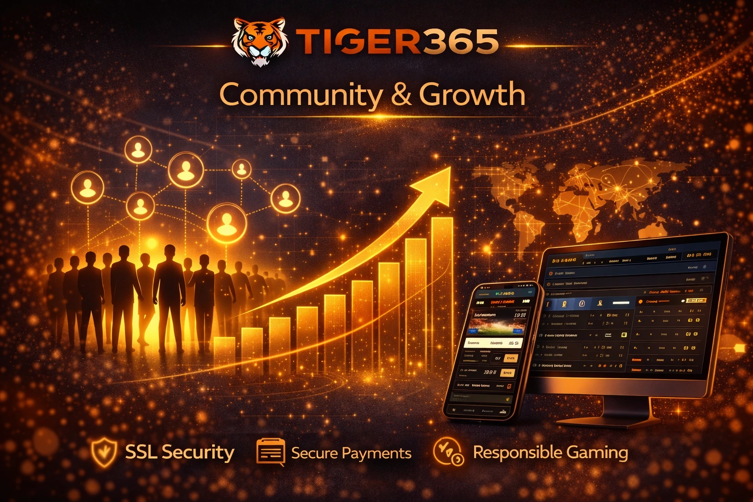 Tiger365 About community growth global betting platform
