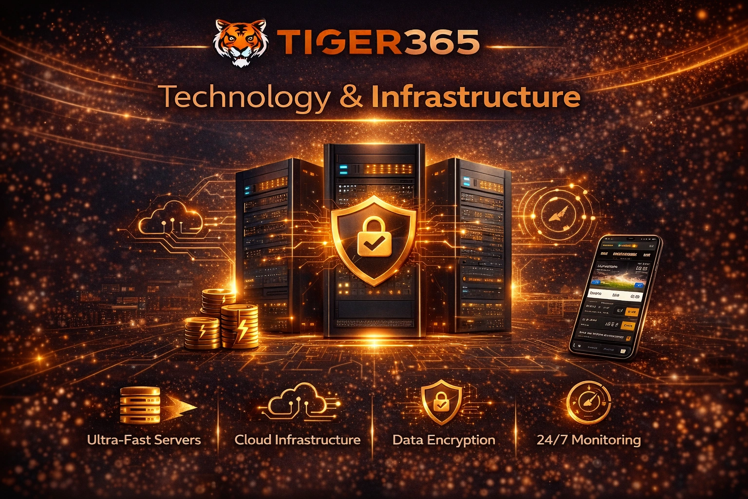 Tiger365 About technology infrastructure secure betting platform