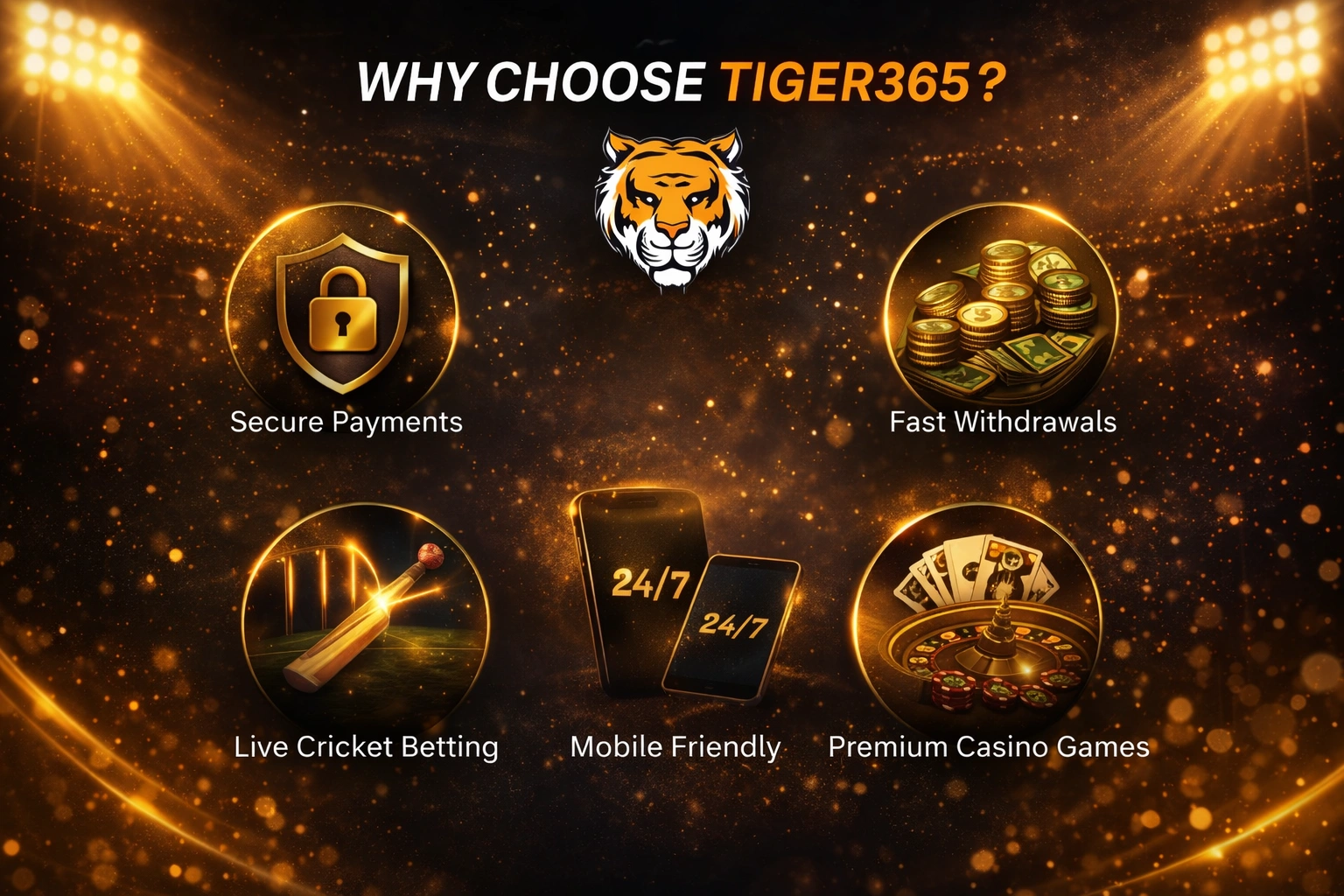 Why Choose Tiger365 Online Betting Features
